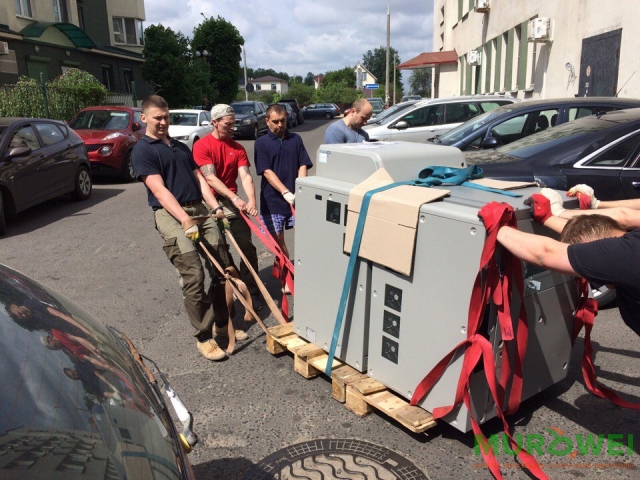 Wznoszenie i opuszczanie kopiarki