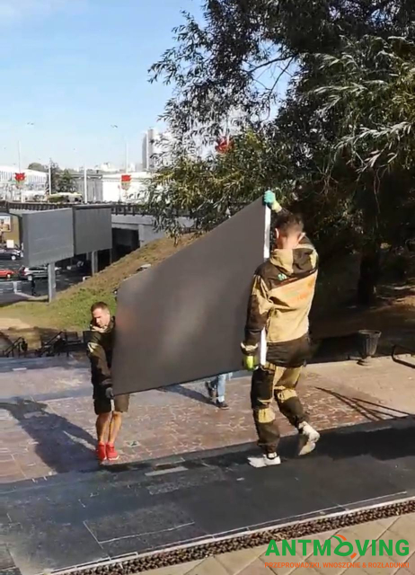 Transport mieszkania jest korzystny