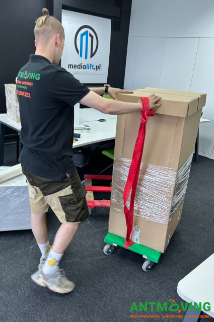 Usługi pakowania i rozpakowywania mienia