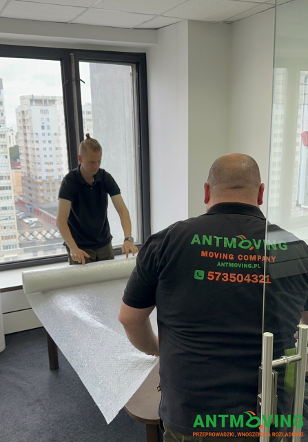 Usługi pakowania i rozpakowywania mienia