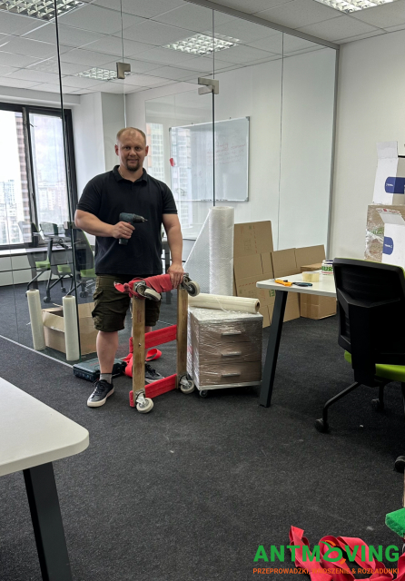 Usługi pakowania i rozpakowywania mienia