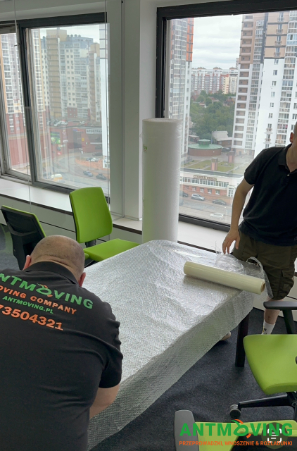 Usługi pakowania i rozpakowywania mienia