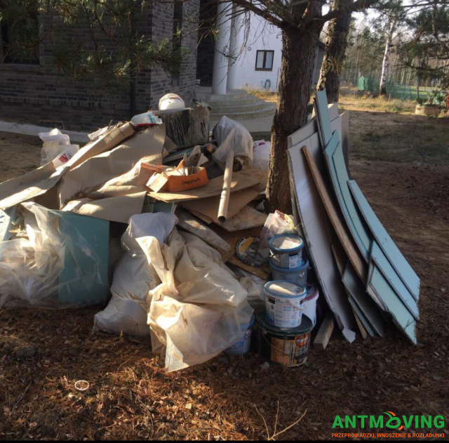 Wywóz odpadów budowlanych