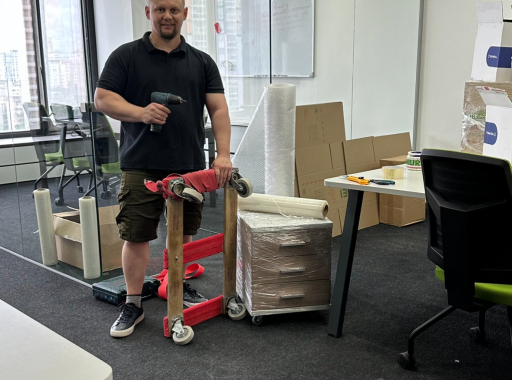 Montaż mebli w Warszawie.