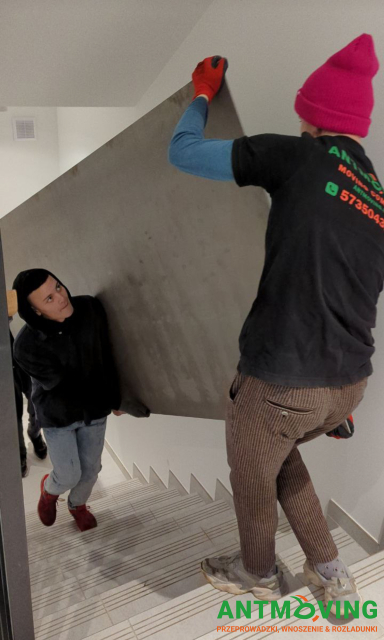 Podnoszenie płyt wielkoformatowych o wymiarach 2600/1200 mm