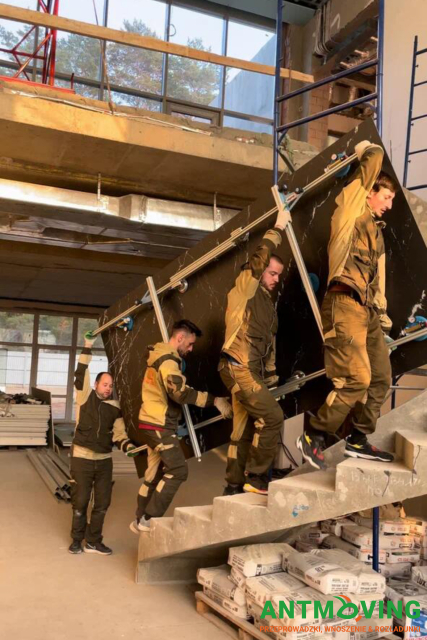 Podnoszenie płytek wielkoformatowych 3200/1600 mm