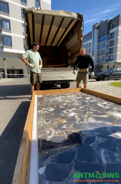 Podnoszenie płytek wielkoformatowych 3200/1600 mm