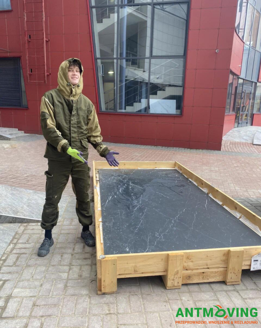 Podnoszenie płytek wielkoformatowych 3200/1600 mm