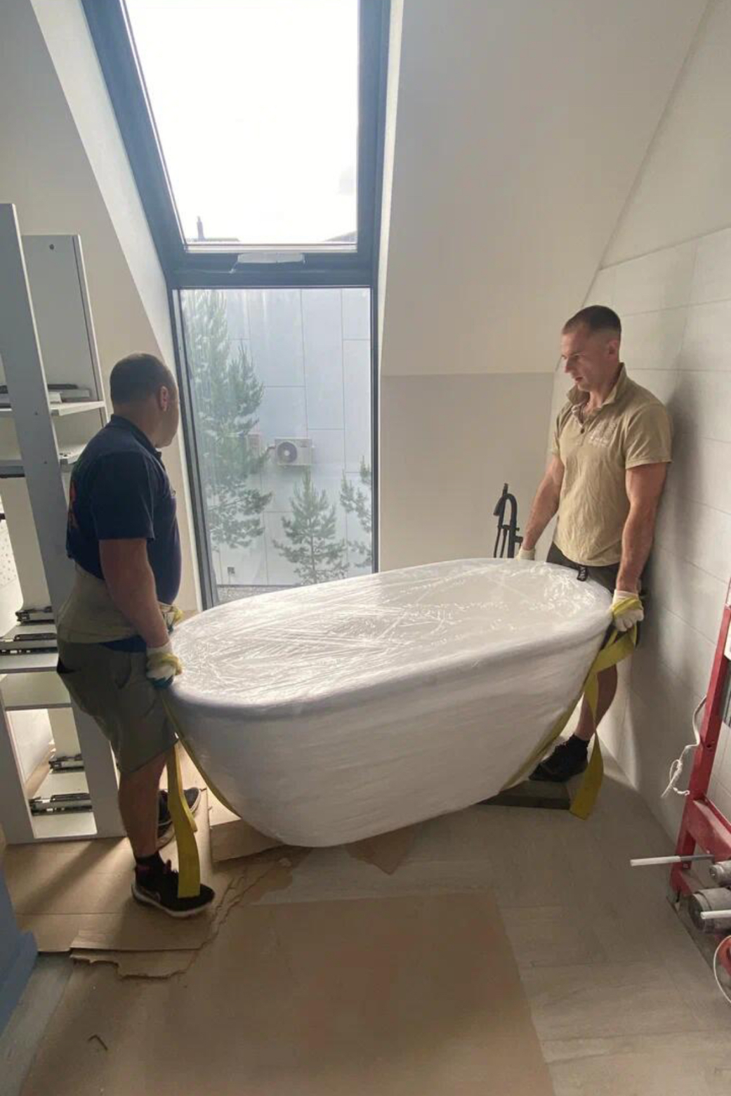 JAK DOSTARCZAMY WANNE W IDEALNYM STANIE?